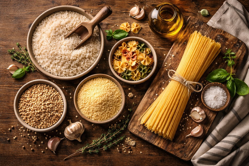 Pasta, rice and grains – TGCC